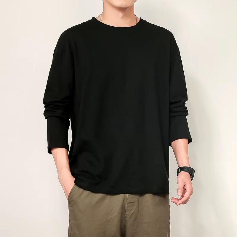 Solid Short Sleeve T-Shirts Man Large round Neck Woman T-Shirts for Women Long Oversize Men'S Sleeves Male Tops Tees