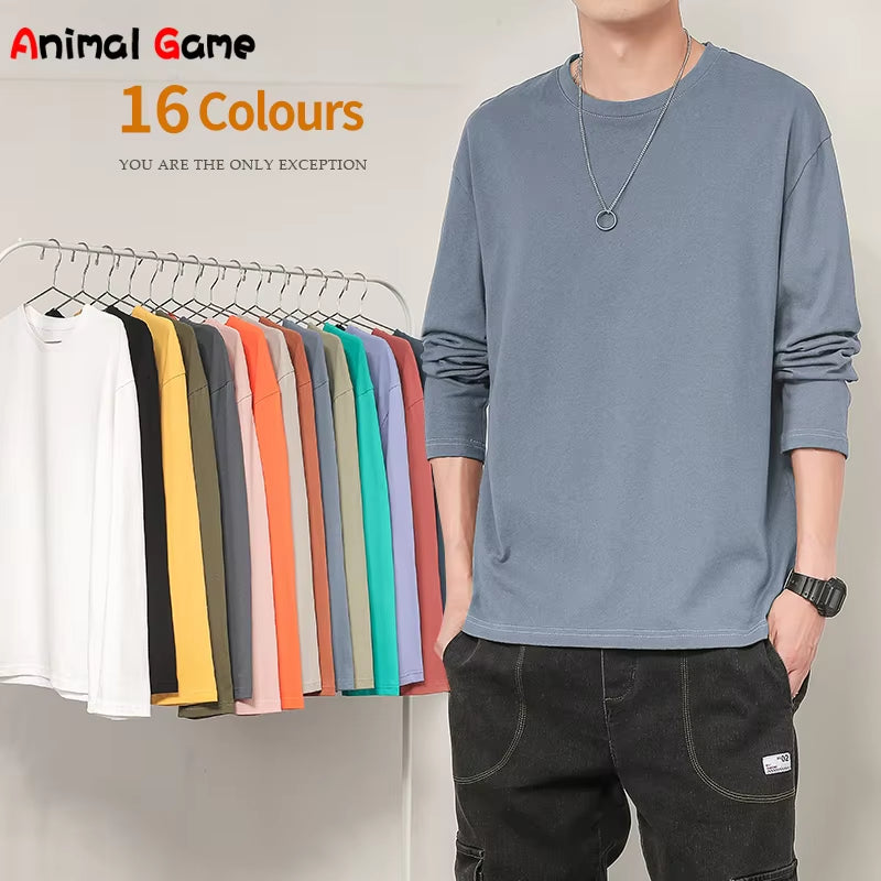 Solid Short Sleeve T-Shirts Man Large round Neck Woman T-Shirts for Women Long Oversize Men'S Sleeves Male Tops Tees