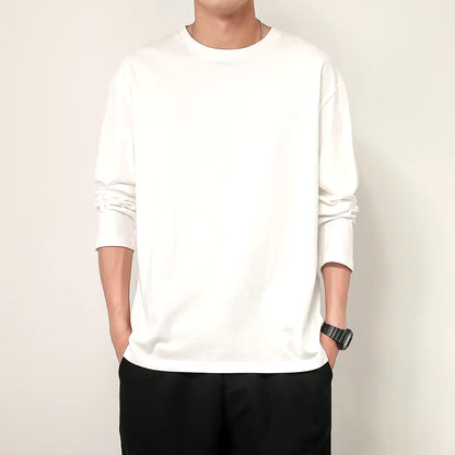 Solid Short Sleeve T-Shirts Man Large round Neck Woman T-Shirts for Women Long Oversize Men'S Sleeves Male Tops Tees