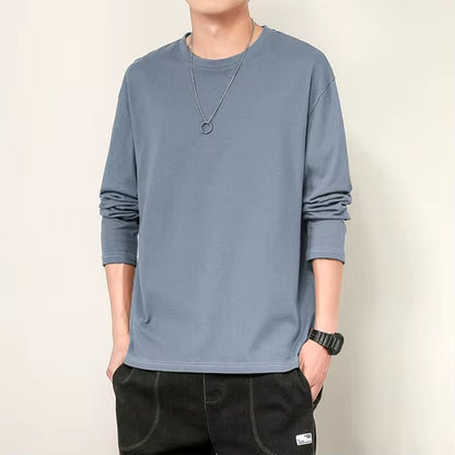 Solid Short Sleeve T-Shirts Man Large round Neck Woman T-Shirts for Women Long Oversize Men'S Sleeves Male Tops Tees